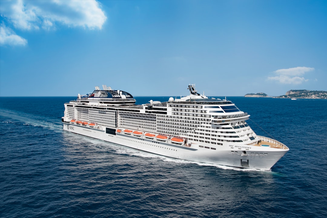 MSC Bellissima cruise ship sailing on open waters