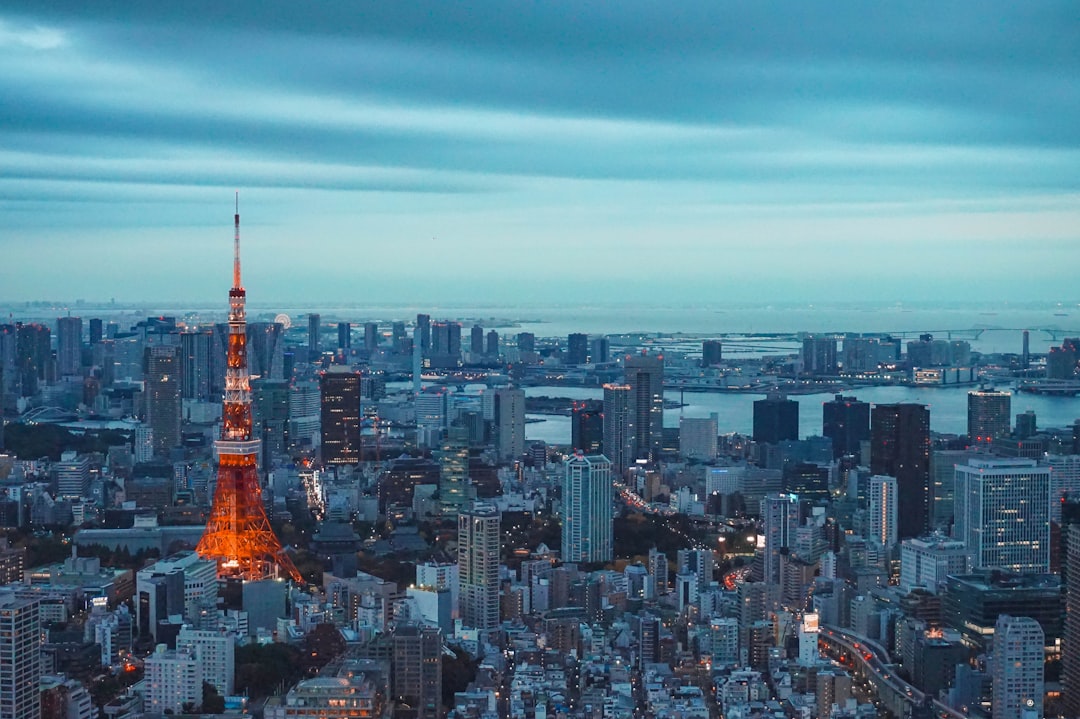 Tokyo skyline with Mount Fuji
